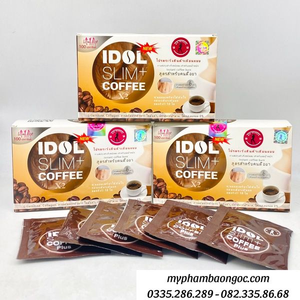 CÀ PHÊ GIẢM CÂN IDOL SLIM COFFEE THÁI LAN
